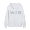 AMIRI Unisex High-Definition Print Casual Hoodie - 2024 Autumn/Winter American Trendy Collection