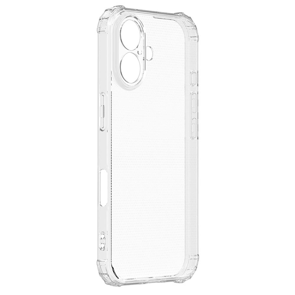 For iPhone 16 Shockproof Case Transparent Phone Cover Case