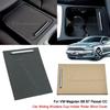 New Interior Center Console Cup Holder Cover Trim Zipper Rolling Shutter Blind Cover For Volkswagon Magotan Passat B6 B7 CC