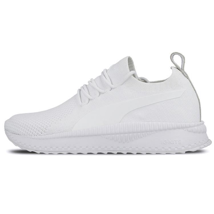 PUMA Tsugi Apex Evoknit Low Top Running Shoes White Men s 366432-02 EU 40