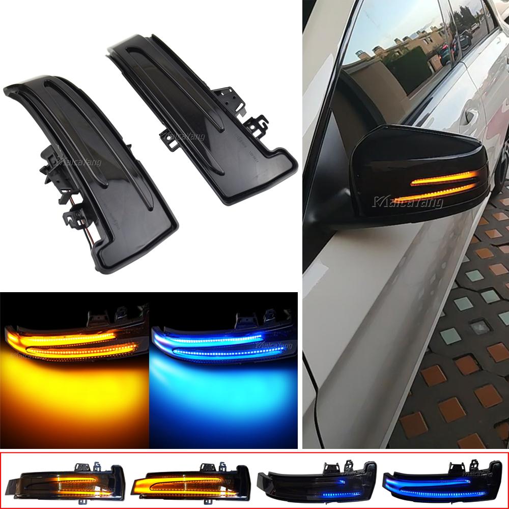 

Светодиодные боковые зеркала Указатель поворота Мигающий Динамический повторитель для Mercedes Benz W176 W204 W246 C216 C117 C218