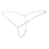 Women Sexy Faux Pearl String Massage  Underwear Briefs Thongs G-String Knickers