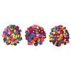 ABWR-300PCS Non Woven Felt Fabric Flower Wall Stickers DIY Party Decor For School Classroom Handmade