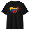 Unisex Heart Of Venezuela T Shirts Cotton Tops Summer YK Funny Short Sleeve TShirt Crew Neck Harajuku Casual Tee Shirt
