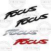 LLC3 For Ford Focus Car Emblem 3D Metal Hybrid ST Line MK2 MK3 MK4 Logo Body Decals Sticker Rear Tail Trunk Boot Letter Badge Styling