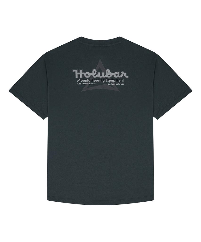 Holluba Flatirons Logo T Shirt Deep Green