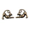 Charms Cat Pendants Heart Alloy Crafts For DIY Jewelry Making Accessories