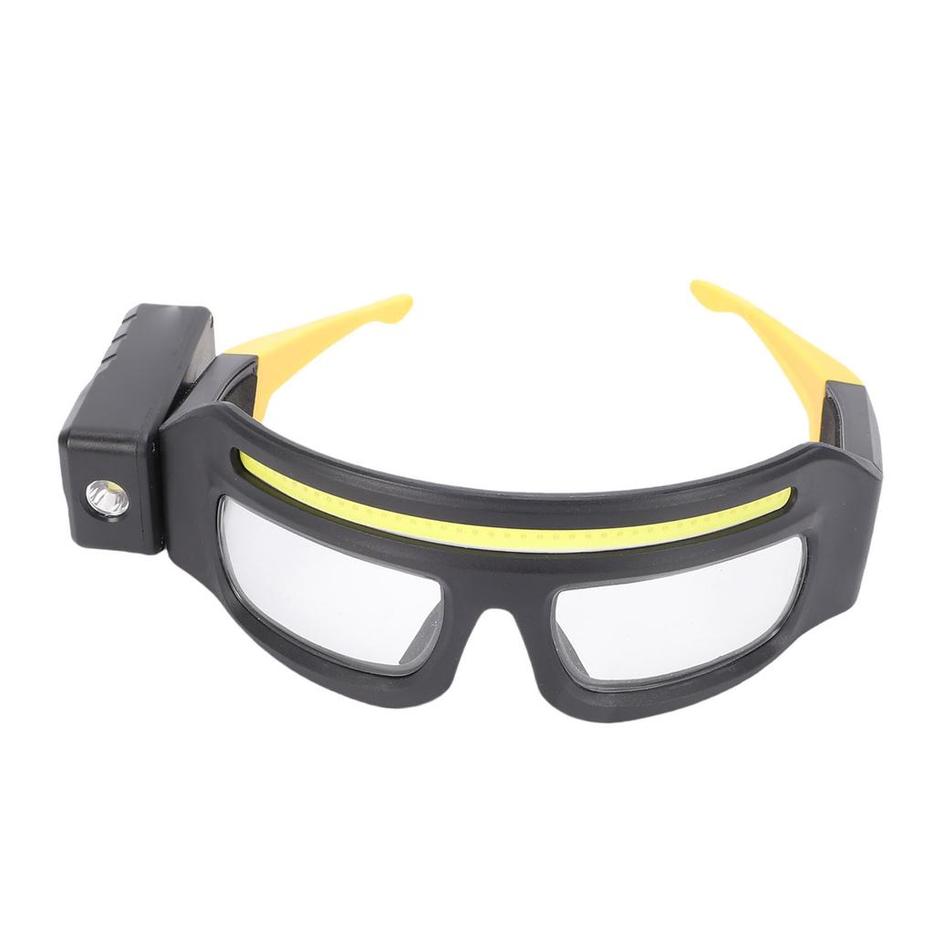 Okulary Czołowe LED COB 1000LM Wodoodporne USB Noszone Światło Robocze Gogle Czołowe z Czujnikiem Ruchu do Outdooru