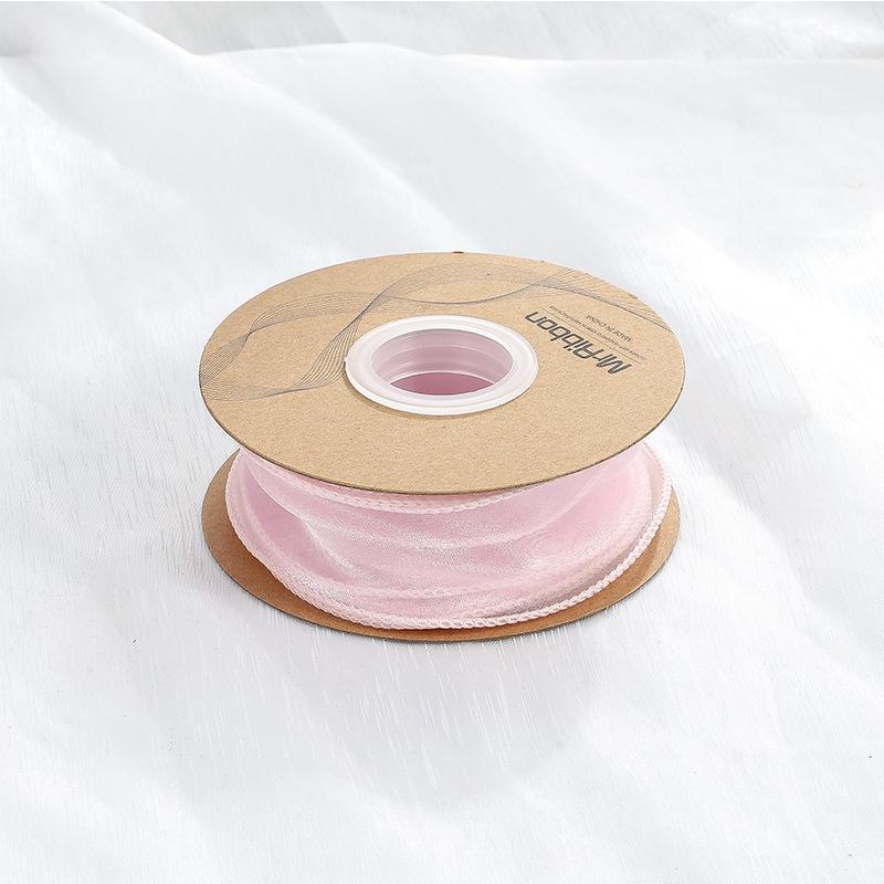 9m Fischschwanzgarn Band Blume Geschenk Kuchenverpackung Band Schleife DIY Kopfschmuck Handgefertigt Backverpackung Band