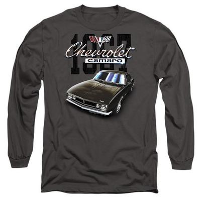 Chevrolet Unisex-Erwachsenen Classic Camaro Langarm-T-Shirt