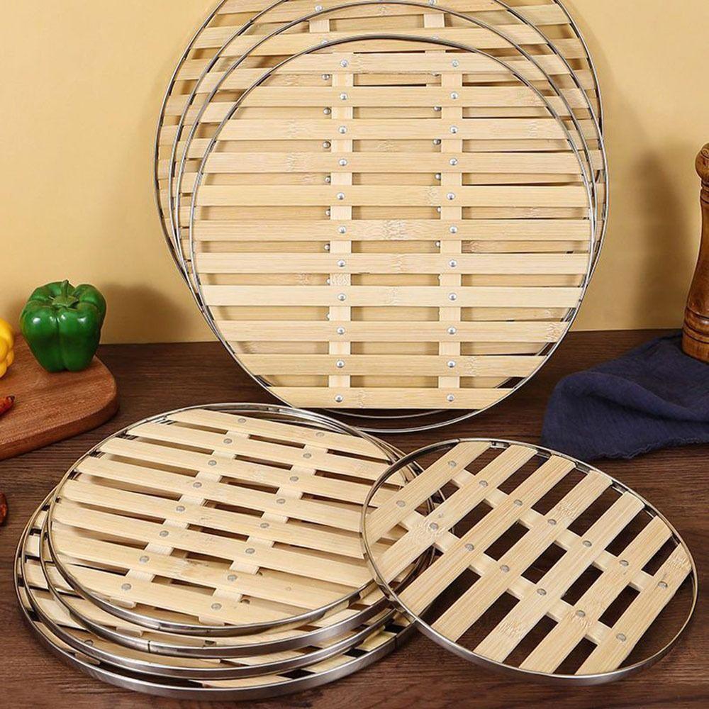 Non Stick Steaming Rack Round Steaming Tray Durable Steamer Liner Kitchen Cooking Accessories