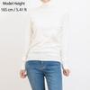 T-shirt for Women Turtle Neck Knit Tshirt Date Outfits Korea Fashion