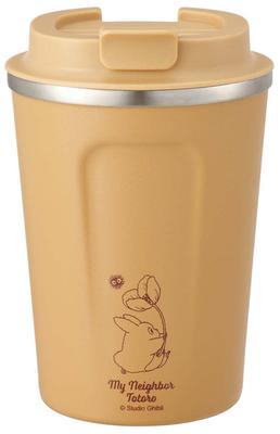 Skater Coffee Tumbler 350ml Thermal Insulated Stainless Steel Tumbler Mug My Neighbor Totoro Brown Studio Ghibli STBC3F-A