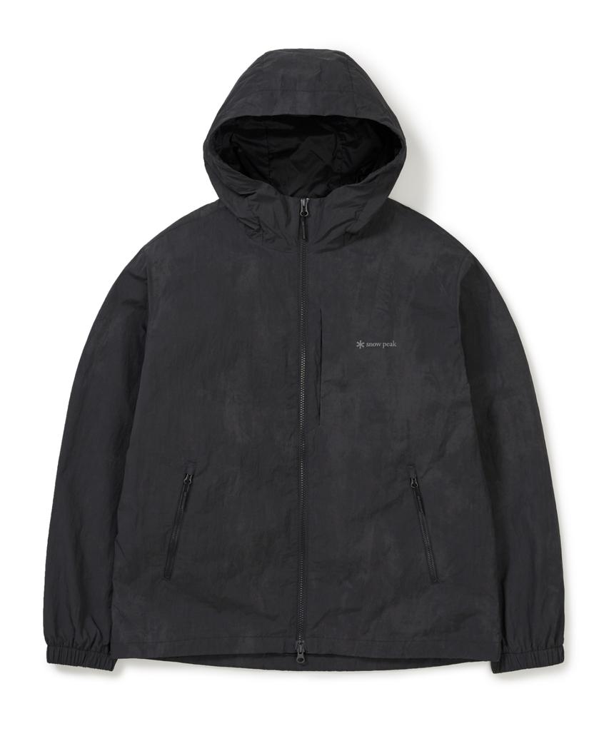 Snowpeak Apparel Printed Windbreaker (S25Fmtwb34) Black