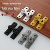 Anti-Theft No-Drill Sliding Door Lock with 90 & 180 Degree Push-Pull Buckles