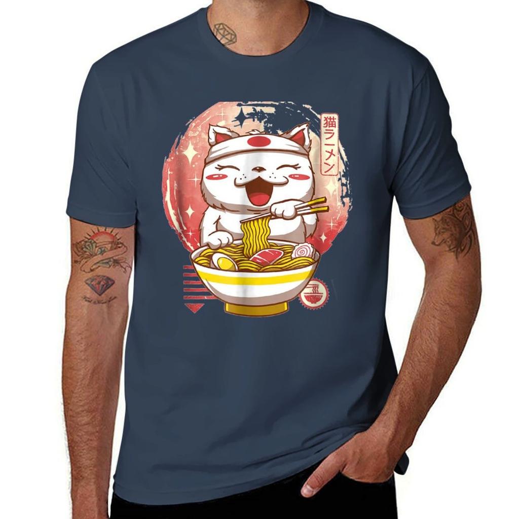 Kawaii Anime Ca Japanese Raunisex Noodles Gift Tshirt Lightweight Running Tshirt