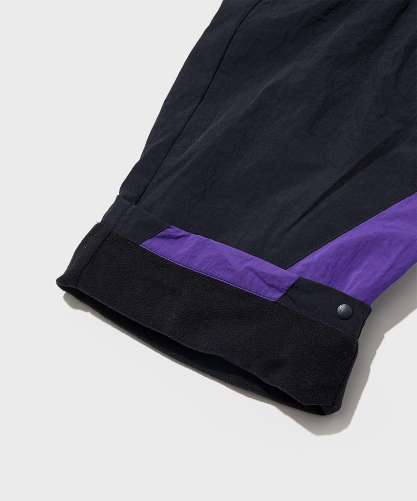 WMC Polarfleece Nylon Track Pants_Black