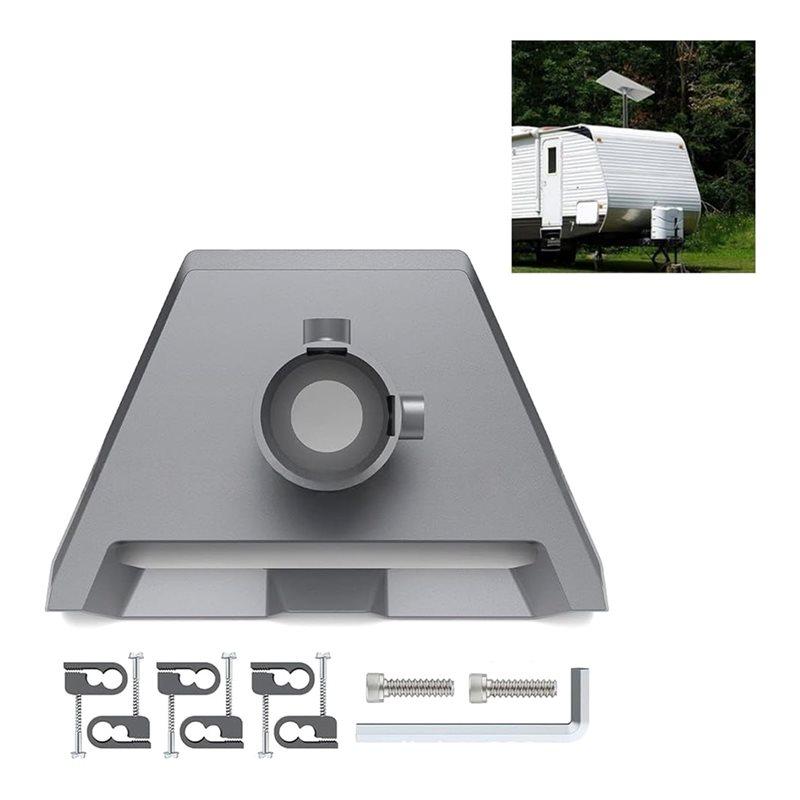 B-Est For Antenna Mounting Pipe Adapter For Outdoor, Includes Roof Bracket And Base, Suitable For Poles Of Diameters