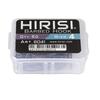 Hirisi 8041 50Pcs PTFE Coated Fish Hook High Carbon Stainless Steel Anti-Rust Sharp Point Barbed With Eye for Fishing Accessory