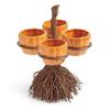 Halloween Pumpkin Snack Bowl Rack Desktop  Closet Organizer  Kitchen Organizer Shelf