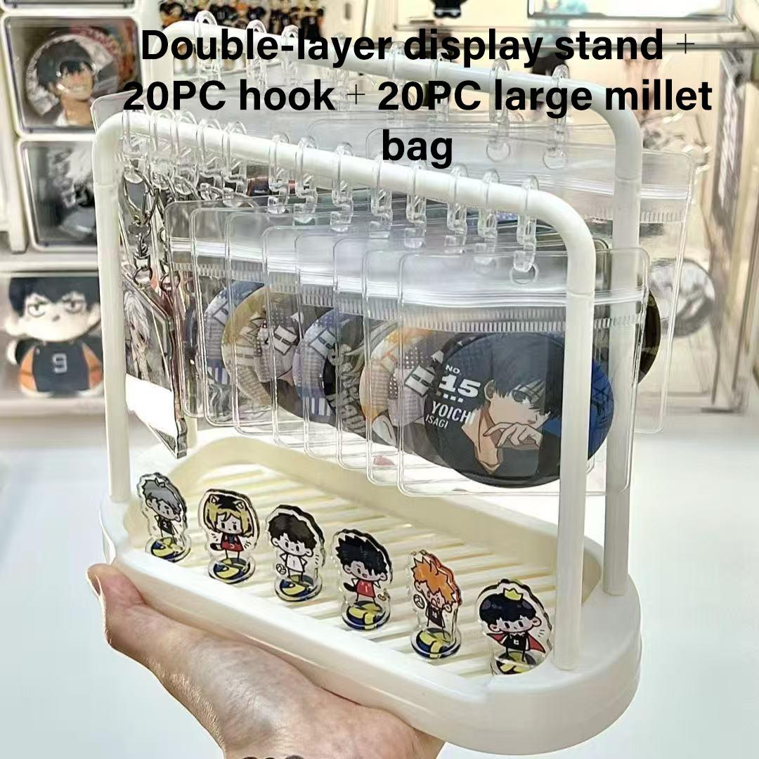 

Japanese Ins High-Precision Good Goods Storage Mini Bar Jili Brand Display Stand Desktop Simple Jewelry Ornament Storage Stand