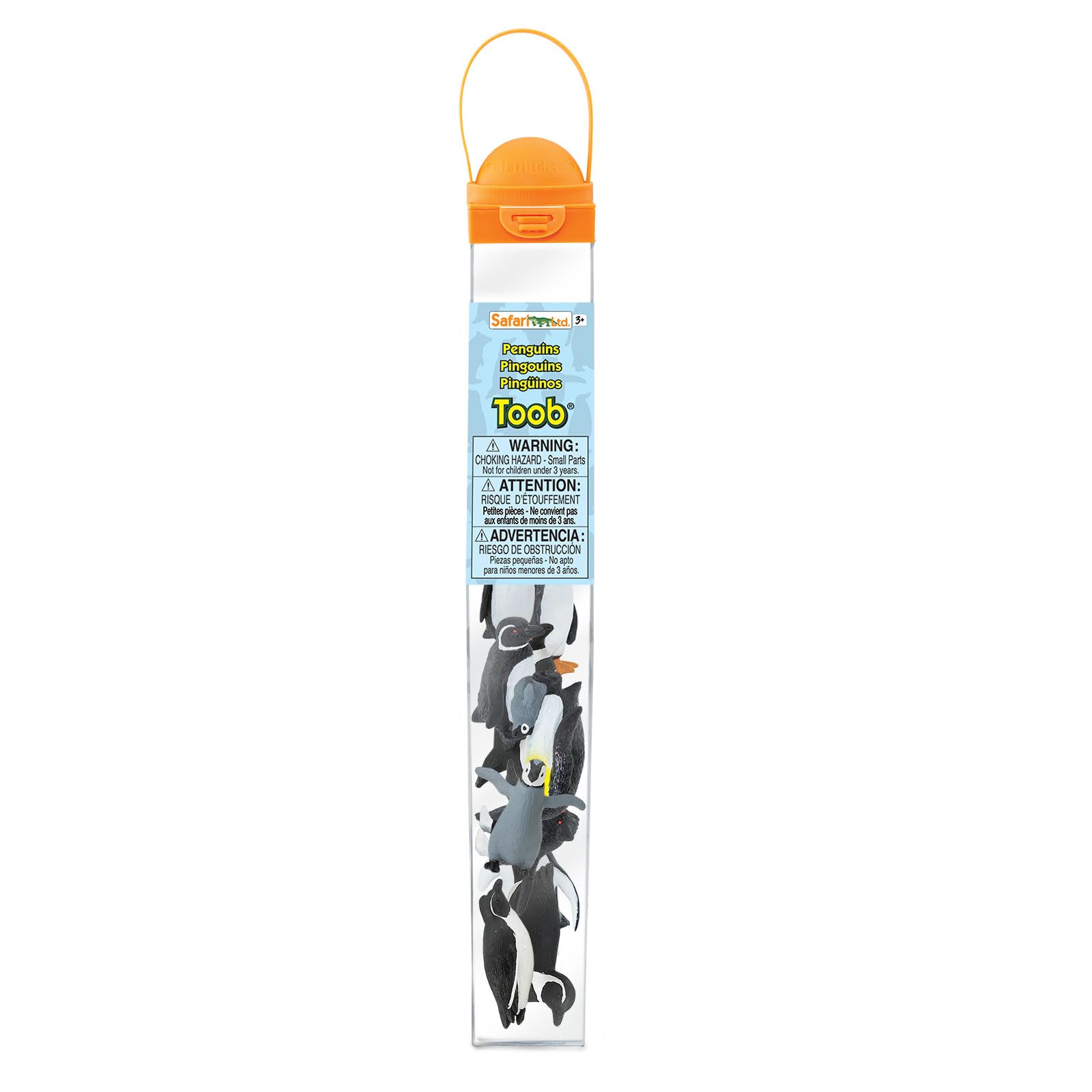 

Safari Ltd. SAFARI Penguin Tube Figure 5.2x5.2x33cm PVC 683404