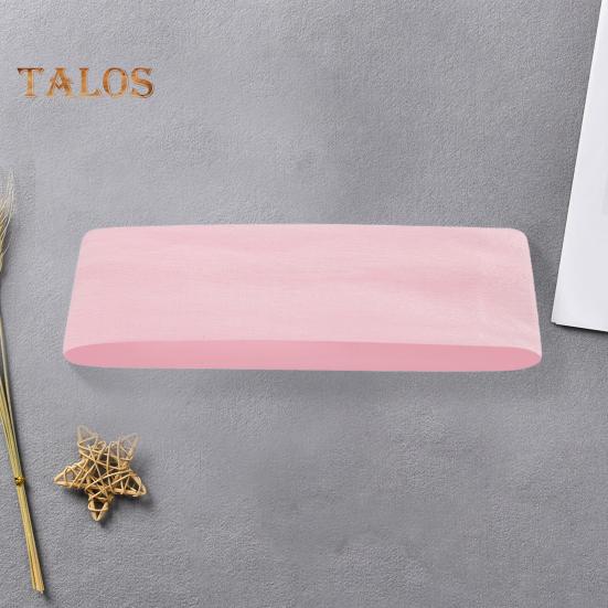 Women Men Headband High Elastic Solid Color Wide Hair Band Breathable Elastic Hair Tie Sports Yoga Fitness Headgear