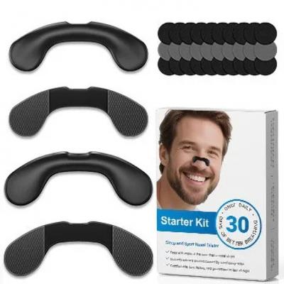 Sport Nasal Dilator Boost Oxygen Intake Reduce Snoring Improve Sleep Breathing Nasal Breathing Dilators with Refill Nose Clip