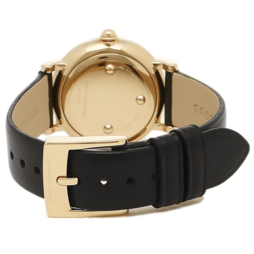 Marc Jacobs Women's Watch MJ1537 Yellow Gold Black