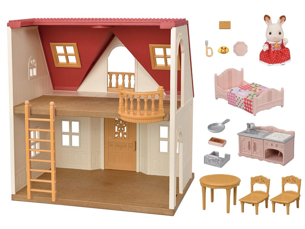 Sylvanian Families House First Sylvanian ST Mark Certified Toy Dollhouse for Ages 3 and Up by Epoch [My Families] DH-08