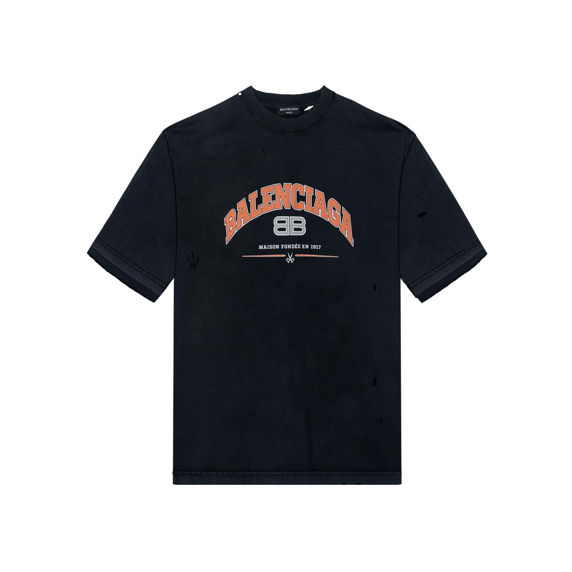 Balenciaga Maison Balenciaga T-krekls vidēja piegriezuma
