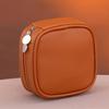 Leather Jewelry Storage Bag With Adjustable Drawstring Design Safely Holds Earrings Necklaces Rings Portable Organizers