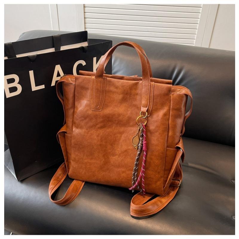 Backpack for Women, Large Capacity, Casual and Versatile, Commuting Schoolbag, Street Trend, High-end Style, Travel Backpack