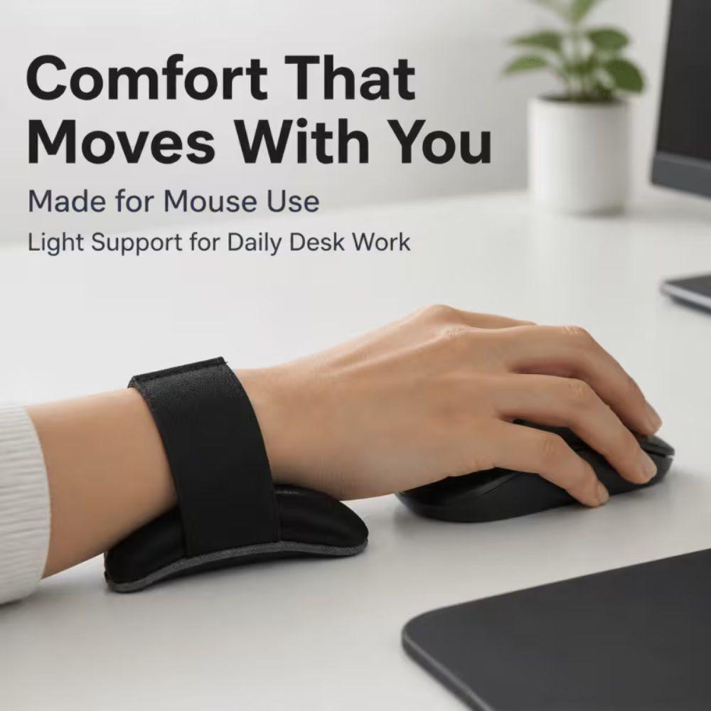 Ergonomic Wrist Pad Cloth Mouse Cushion Light Weight Wrist Support Daily