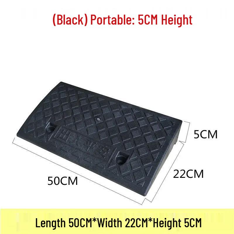 Plastic Car Curb Ramp Threshold Mat for Road Climbing