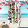 One Piece2 Print Beach Towel, Large Soft Quick Dry Towel for Beach Camping Swimming