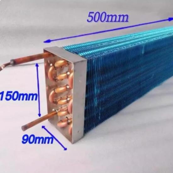 Freezer refrigerator display cabinet refrigerated commercial finned evaporator condenser radiator pure copper pipe Brand New
