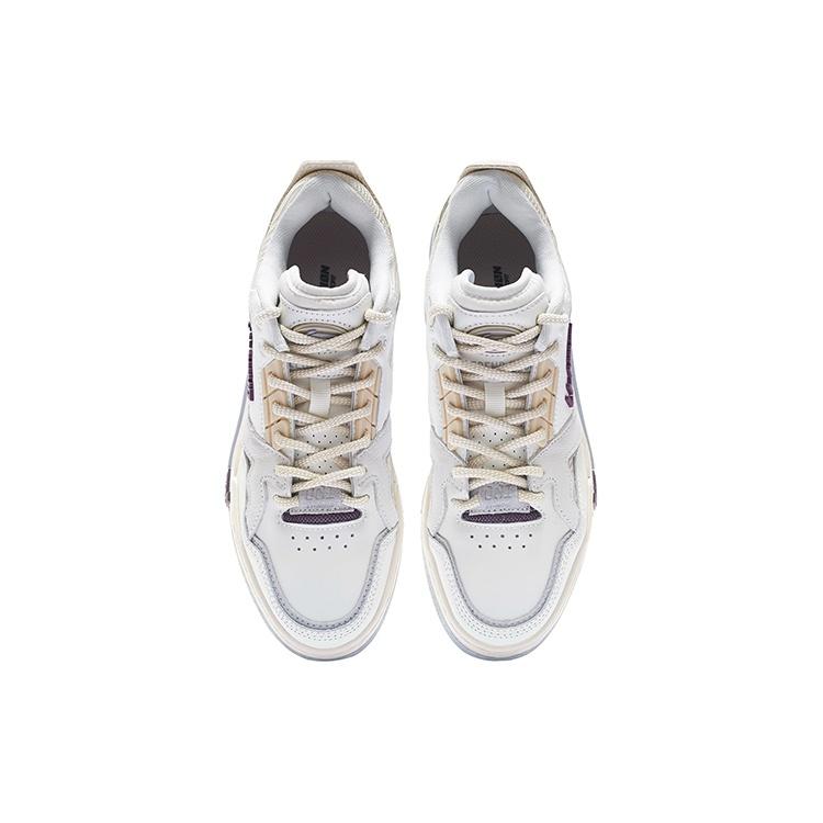 (WMNS) Li-Ning 001 BTC SP 'White Purple' Women's AZGS092-1