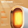 Household Heater Electric Heater Convenient Room Heater Heating Warm Air Blower Desktop Winter Warmer Machine Home Appliance