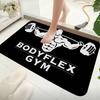 Bodybuilding Fitness Powerhouse Gym Hallway Carpet Non-Slip Laundry Room Mat Laundry Decor Balcony Child Living Room Toilet Rug