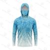 Mens Long Sleeve Fishing Shirt With Face Cover UV Protection Quick Dry Breathable Ice Silk Feel Outdoor Angling Apparel