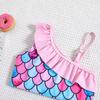 New Girls' One-Shoulder Sling Bikini - Two-Piece Cute Swimsuit