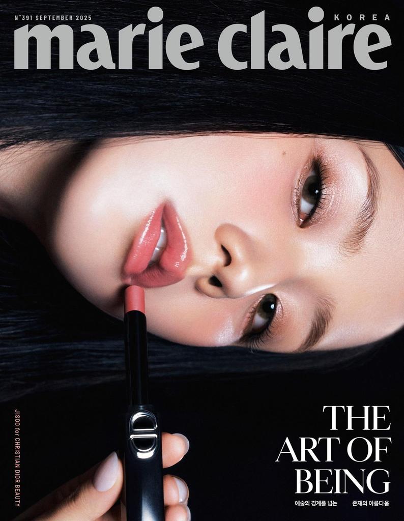 Marie Claire Korea 2025 September BLACKPINK JISOO, K POP,  KFASHION, K IDOL