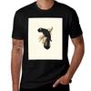 Gelbschwanz-Schwarzkakadu T-Shirt Active Wear Sport T-Shirt für Herren