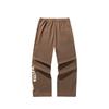Anta Lifestyle Series Mid-Rise Letter Print Fitted Sports Pants Women Bottoms 162518306-3