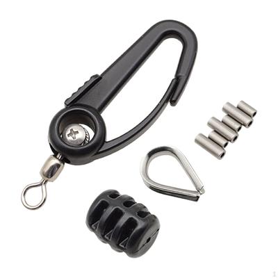 Weight Swivel Hook Kit Replacement Efficiency Quick & Easy Accessory Saltwater Trolling Gear Soft