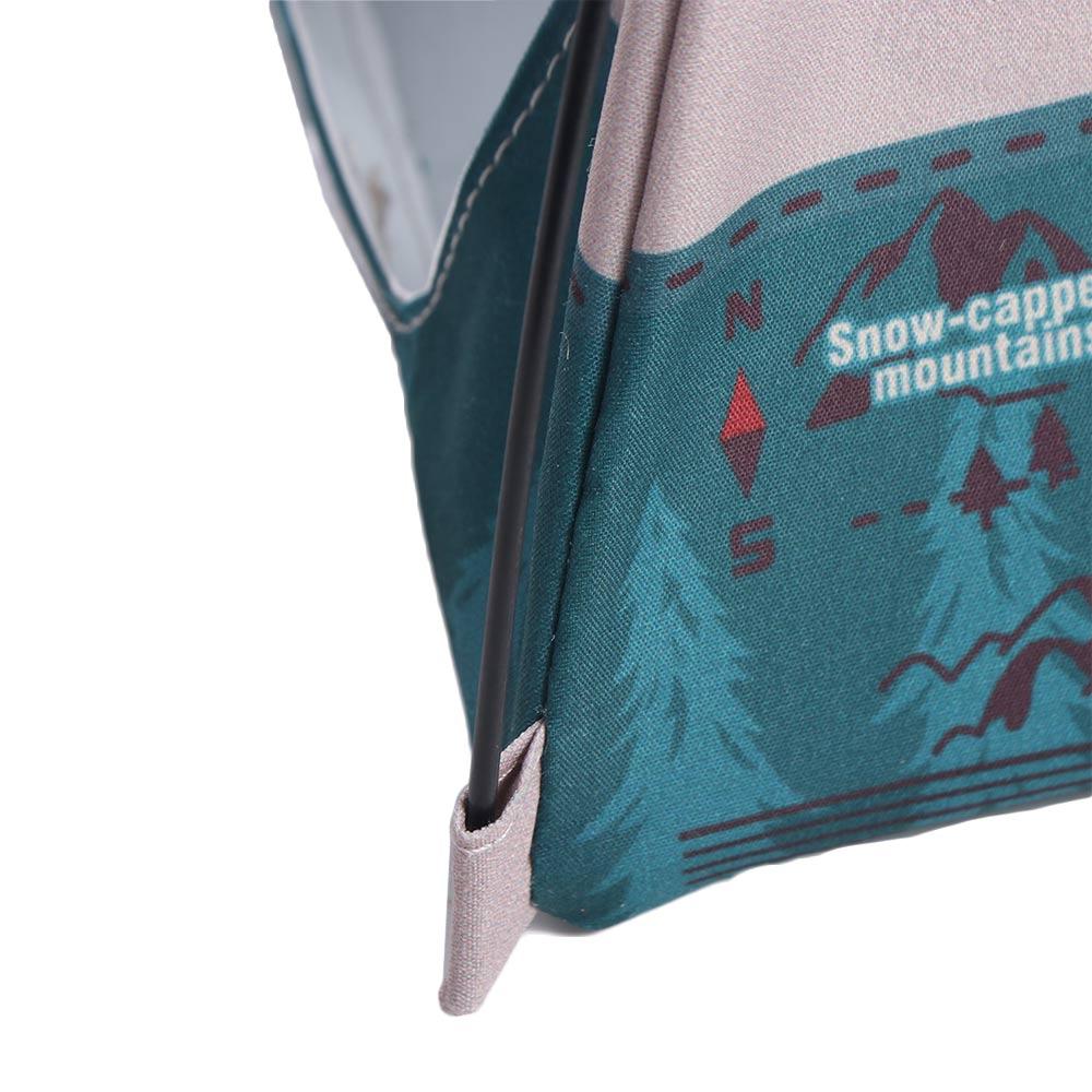 1:12 Scale Camping Tent Model Decoration Miniature Simulated Outdoor Tent Ob11 Oxford Cloth Small Tent Photo Props