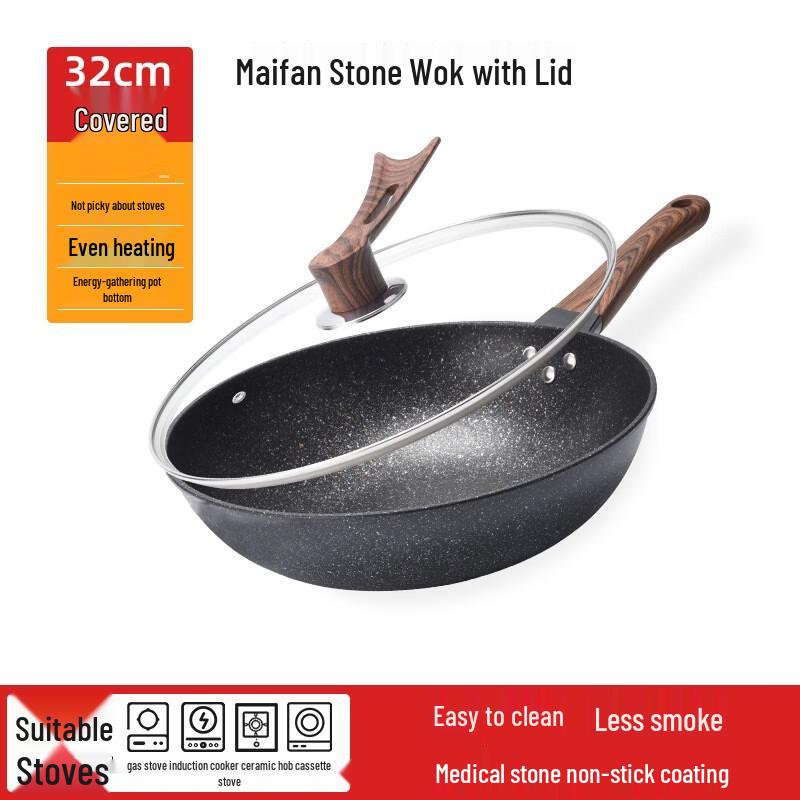 Yoshida Craftsman Non-stick Smokeless Frying Pan with Lid