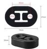 Haverain Set of 4 Muffler Hanging Rubber Exhaust Pipe Exhaust Pipe Hanger Reinforced Muffler