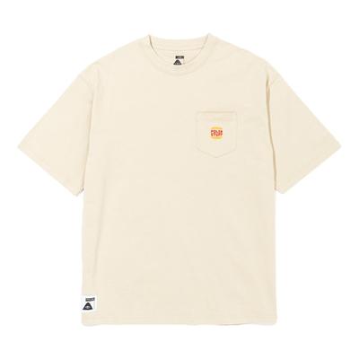 POLERSTUFF Steamed Hams Pocket Relax Fit Tee Moss Gray